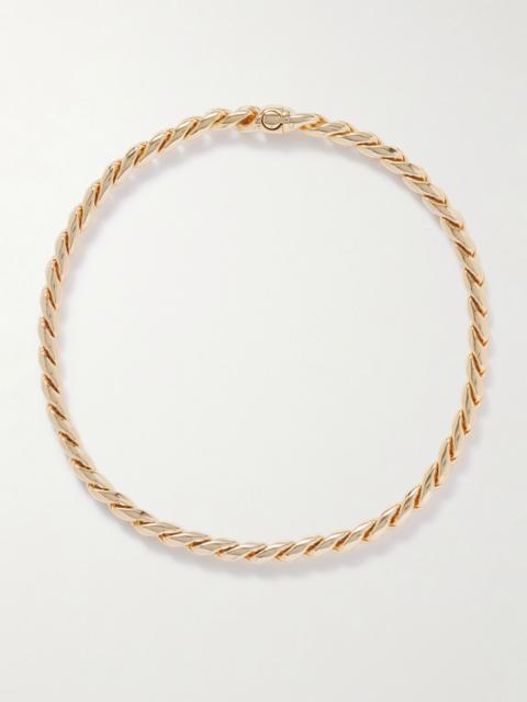 JENNIFER FISHER Chelsea gold-plated necklace Gold