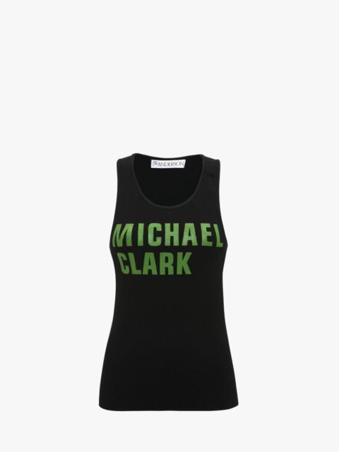JW Anderson MICHAEL CLARK PRINTED TANK TOP