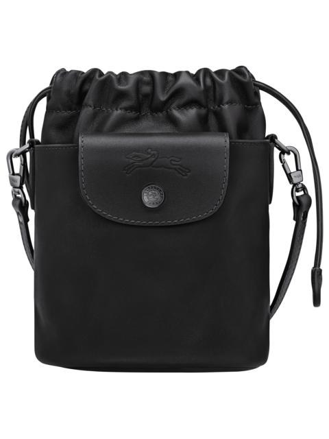 Longchamp Le Pliage Xtra XS Bucket bag Black - Leather