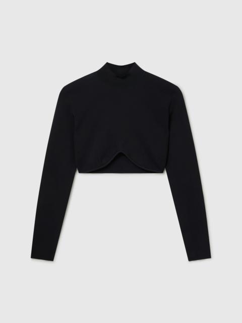 Stella McCartney Miracle Long-Sleeve Compact-Knit Top