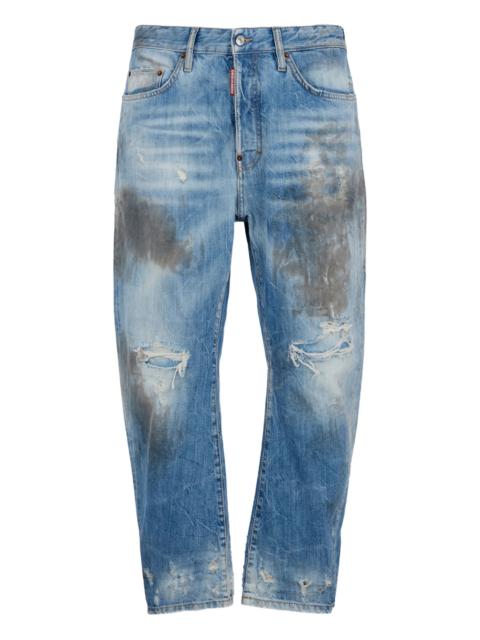 DSQUARED2 Dsquared2 Light Dirty Ripped Trousers
