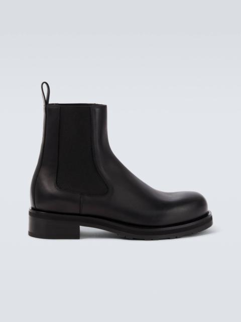 The Row Leather Chelsea boots