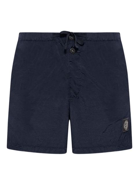Stone Island logo-patch deck shorts