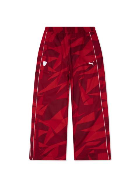 PUMA SCUDERIA FERRARI HP 20 YEARS OF RED T7 TRACK PANTS - ROSSO CORSA