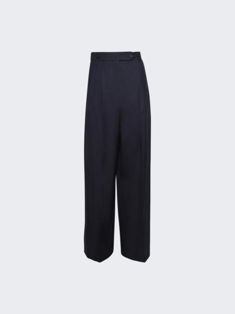 Givenchy Pleated Pants Denim Blue