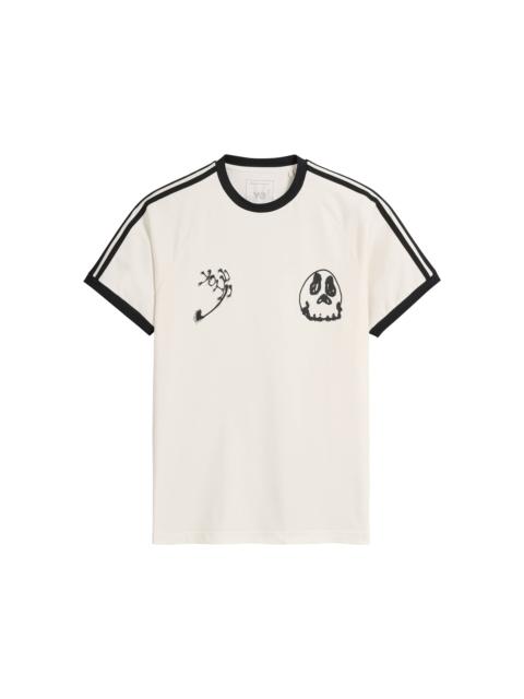 Y-3 GRAPHIC CALI SHORT SLEEVE TEE - CORE WHITE