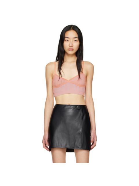 ANNA QUAN Orange Saskia Bralette Top