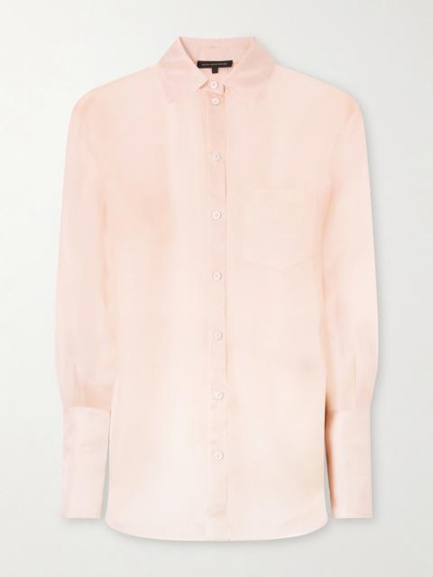 KIKI DE MONTPARNASSE Silk-organza Shirt