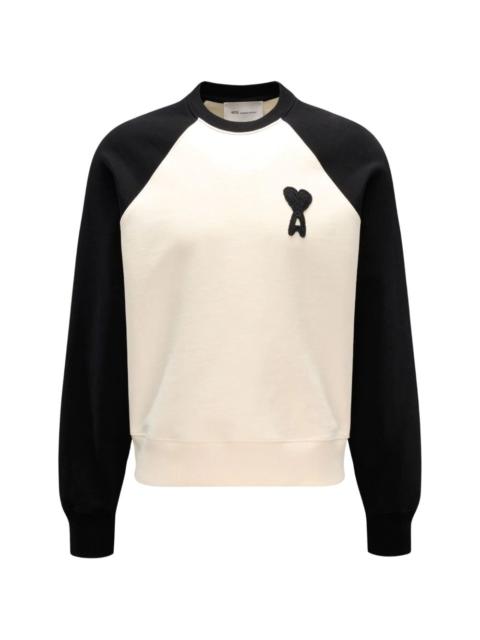 AMI Paris appliqué-logo sweatshirt