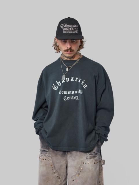 WILLY CHAVARRIA Community Center Ls Buffalo Tee
