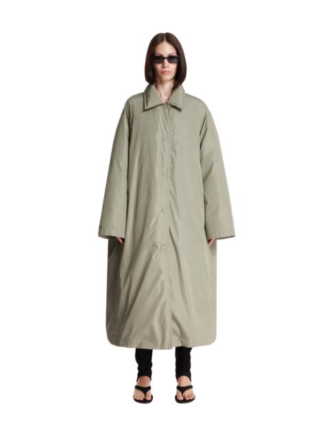 Jil Sander Green Oversized Long Coat