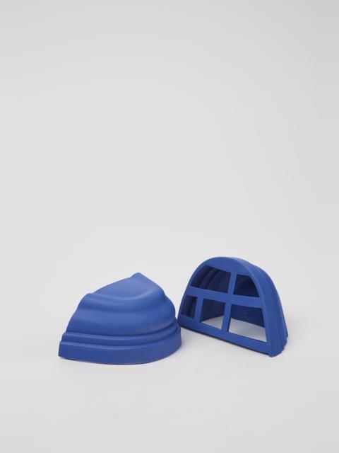 CAMPER Junction Toe Caps Blue Synthetic boot Cap