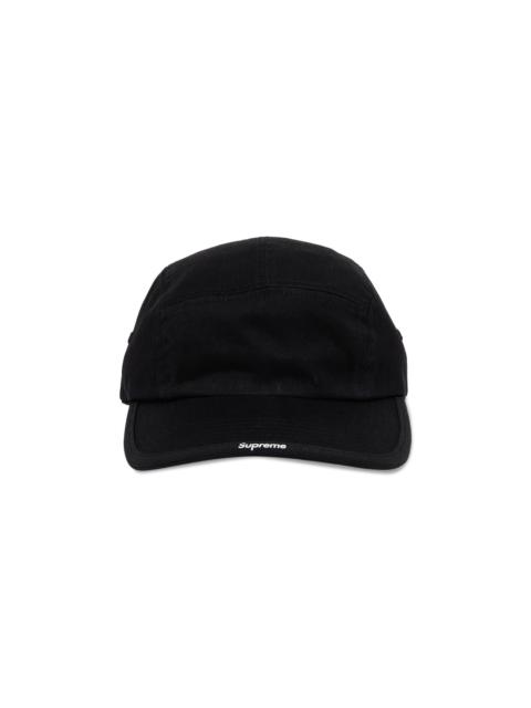 Supreme Visor Logo Camp Cap 'Black'