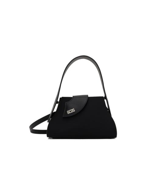 GCDS Black Small Comma Bag