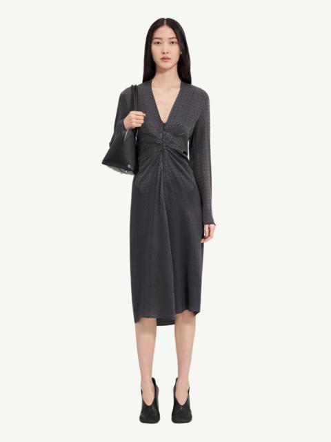 MM6 Maison Margiela Jacquard wrap dress