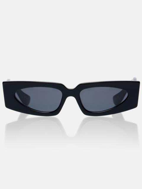 Valentino Vain Bold VLogo rectangular sunglasses