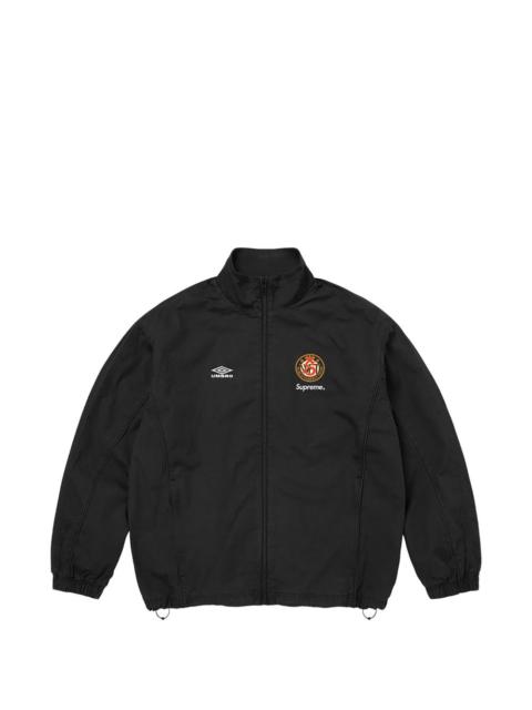 Supreme x Umbro zip-up cotton track jacket