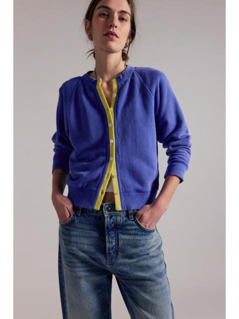 FREE PEOPLE Junior Solid Sweatshirt Cardi