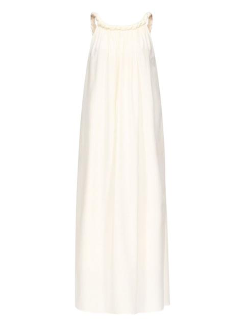 Loulou de Saison Kika twisted-detail gathered maxi dress