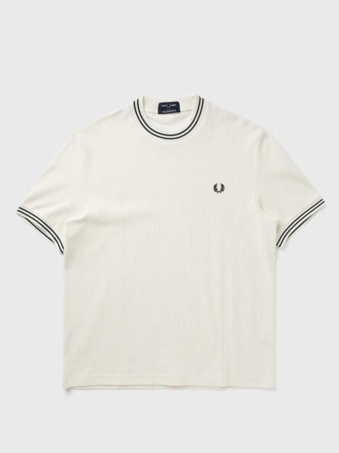 Fred Perry RIBBED JERSEY T-SHIRT