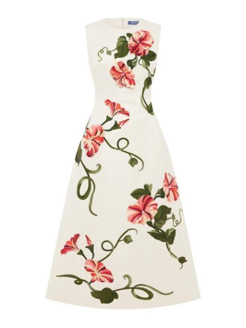 LEO LIN Cleo Dress - Vine Print Snow
