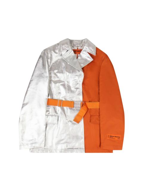 Heron Preston Heron Preston Blazer Jacket 'Silver/Orange'