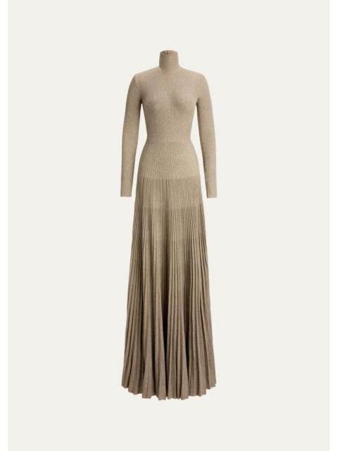Ralph Lauren Turtleneck Sweater Evening Dress
