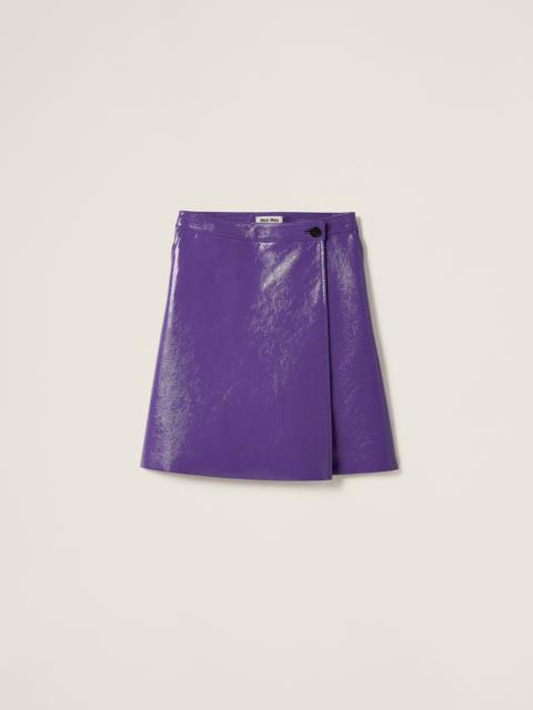 Miu Miu Naplak wraparound skirt