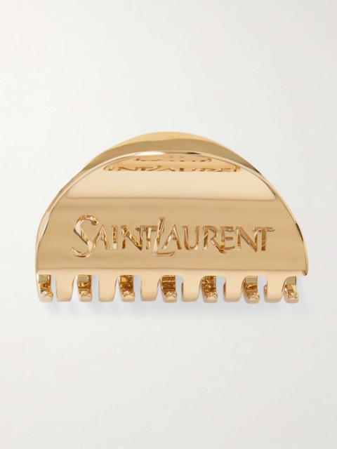 【関税＆送料込み】Saint Laurent Claw Clip SAINT LAURENT Brass Claw Clip | italist | REVERSIBLE