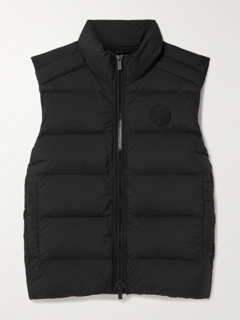 Canada Goose Crofton Logo-Appliquéd Quilted Enduraluxe® Down Gilet