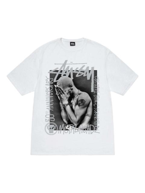 Stüssy Stussy x Metalheadz logo SS24 T-Shirt 'White' 3903901