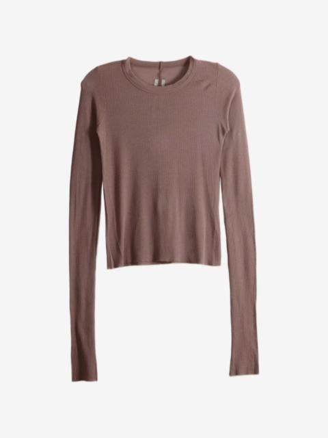 Rick Owens ribbed long-sleeve T-shirt
