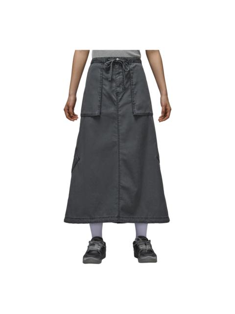 Jordan (WMNS) Air Jordan Chicago Parachute Skirt 'Black' IF1048-010