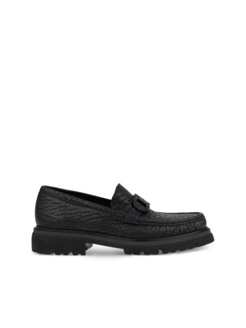 FERRAGAMO leather loafers