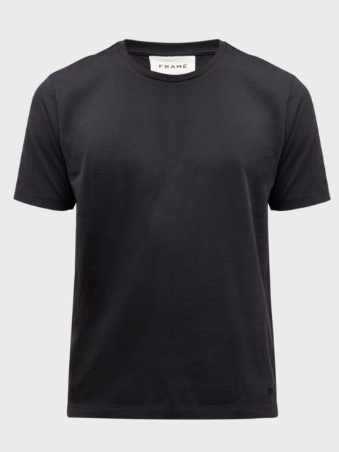 FRAME Men's Heavyweight Cotton Crewneck Classic Fit T-Shirt