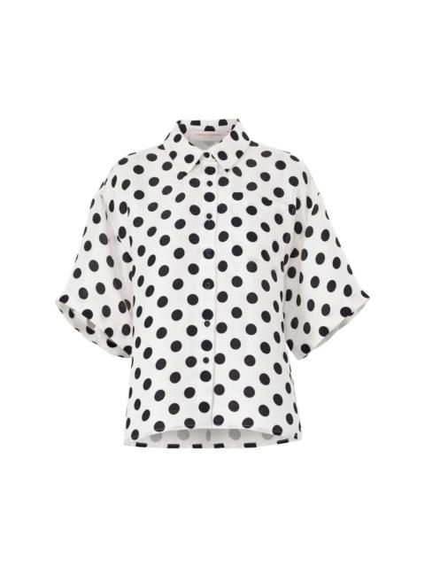 CAROLINA HERRERA polka-dot shirt