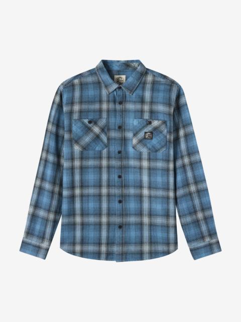 O'Neill O'Riginals Clashed Flannel Standard Fit Long Sleeve Shirt
