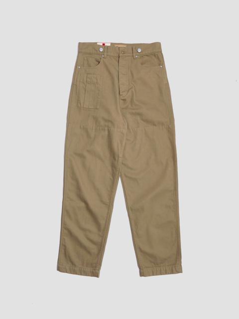 Nigel Cabourn 6 Pocket Pant Heavy Cotton in Army