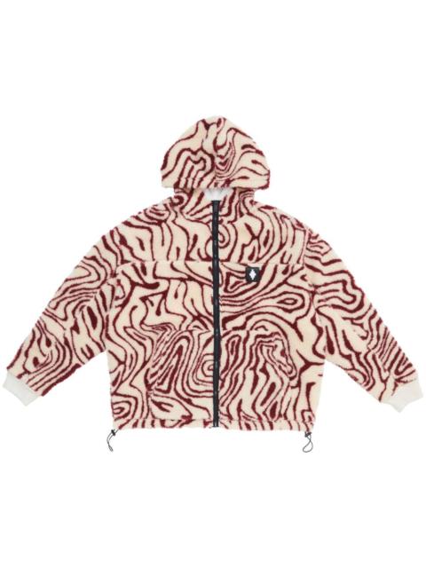 Marcelo Burlon County Of Milan printed fleece jacket