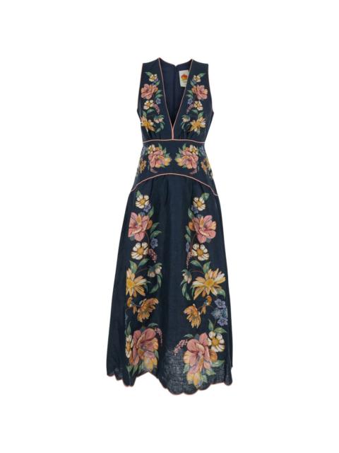 FARM RIO floral dress