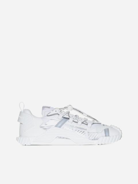NS1 mix materials low-top sneakers