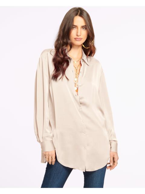 RAMY BROOK Kolby Oversized Button Down Blouse