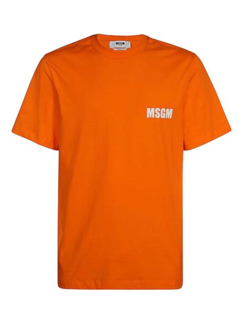 MSGM logo-print cotton T-shirt