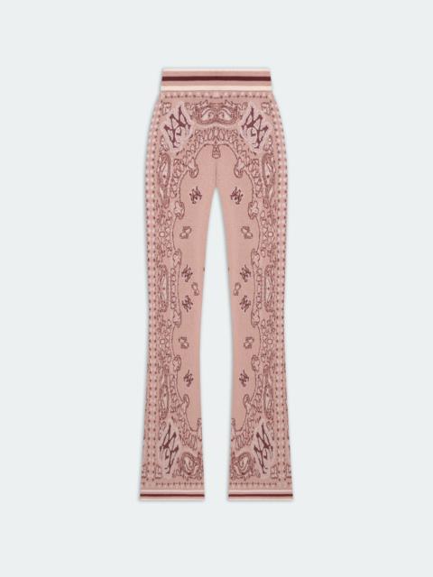 AMIRI BANDANA FLARE PANT