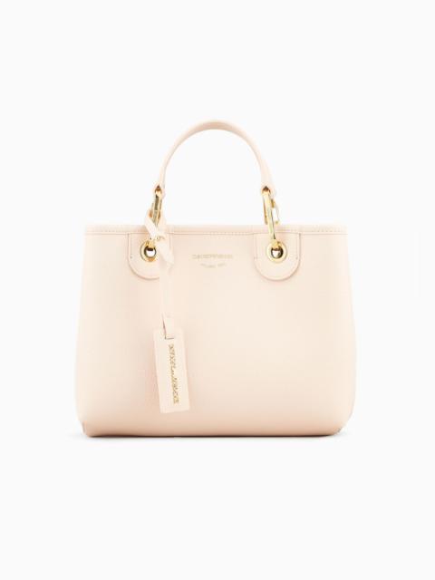 EMPORIO ARMANI Small MyEA shopper bag with deer print