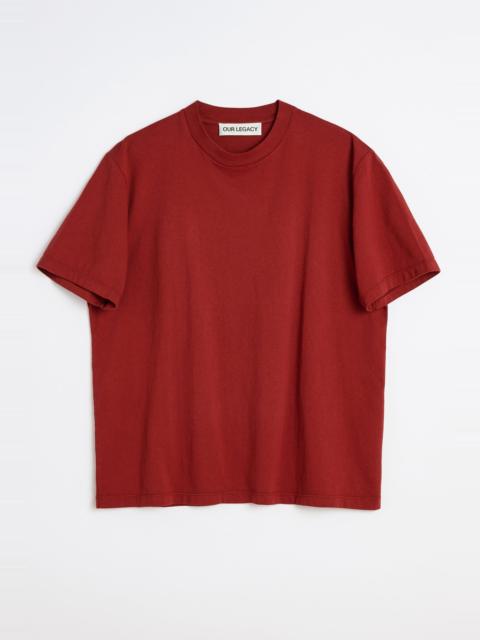 Our Legacy Our Legacy Box T-Shirt Burnt Brick Legacy Jersey