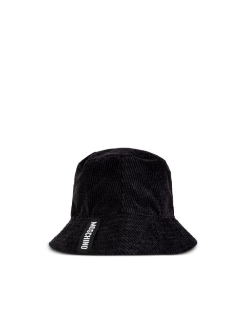 Moschino corduroy reversible bucket hat