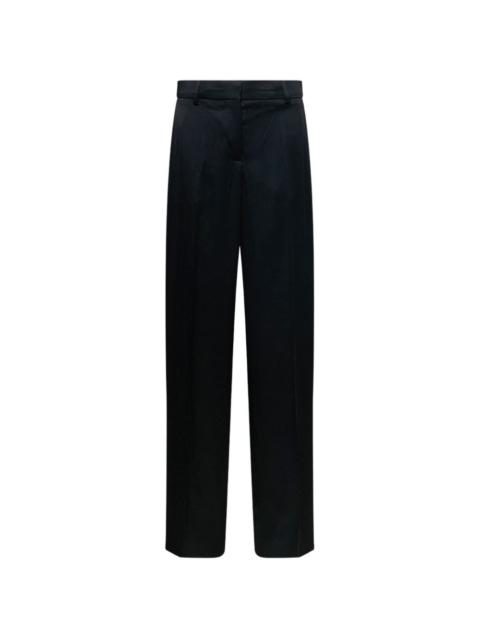Stella McCartney satin high-waist trousers