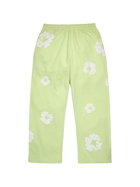 DENIM TEARS Cotton Wreath Baggy Sweatpants "Mint" DT617