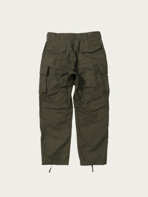 FA Pant - Olive Cotton Brushed Herringbone